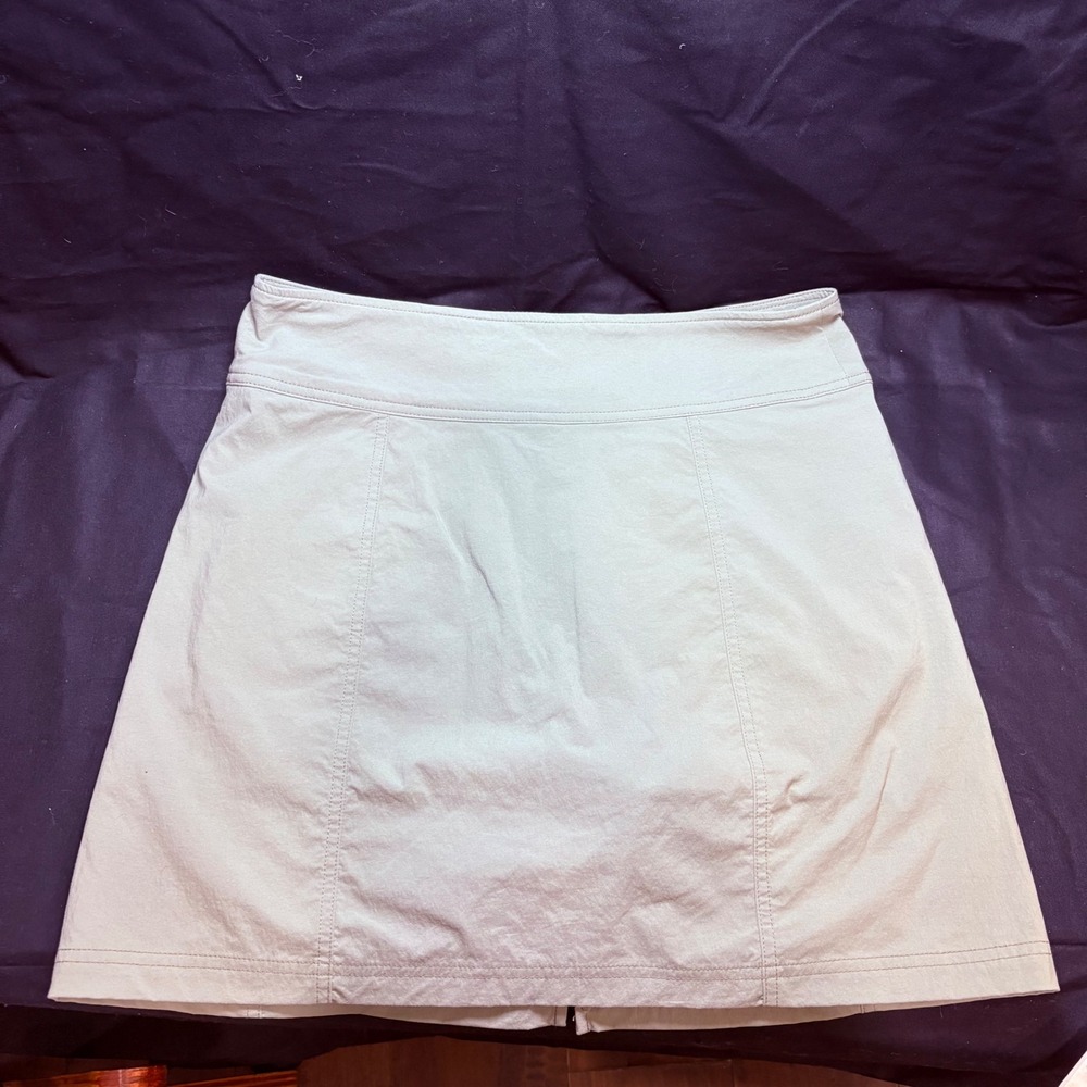 Royal Robbins Jammer Skort Sage Green Hiking Outdoor Activewear Womens Size 8